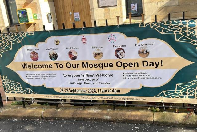 La mosquée de Glasgow organise une journée portes ouvertes pour « renforcer les liens communautaires »