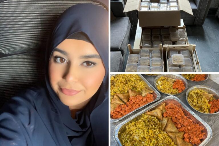 L'élève musulman prend le défi du Ramadan pour cuisiner pour 600 personnes