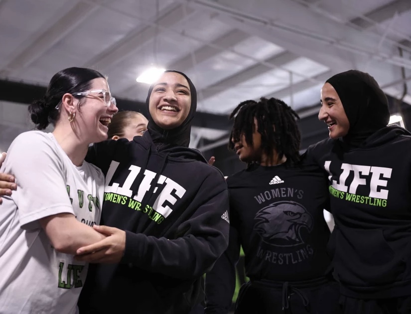Rencontrez trois sœurs musulmanes qui ont aidé à changer les règles de la lutte des femmes américaines