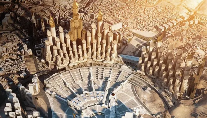 900 000 nouvelles zones de prière autour de la Grande Mosquée
