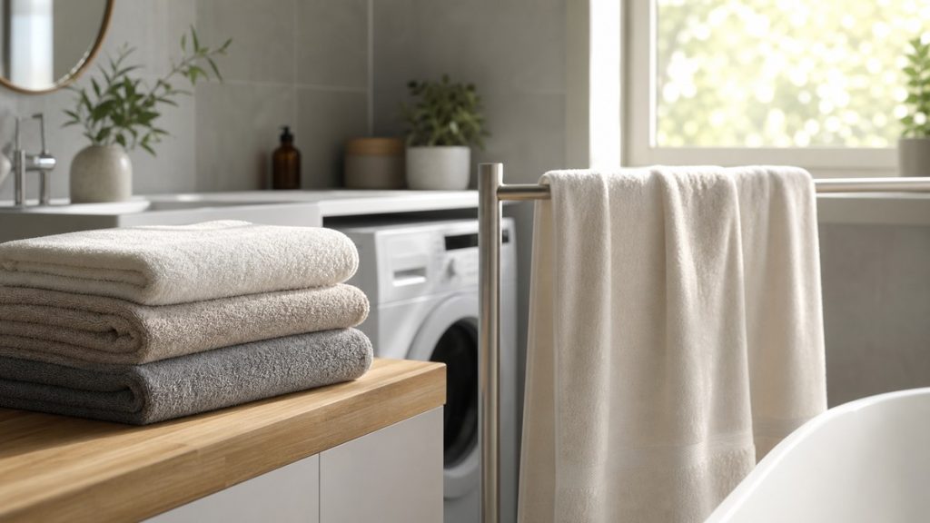À quelle fréquence faut-il vraiment laver ses serviettes de bain selon les spécialistes et la réponse surprend beaucoup de gens