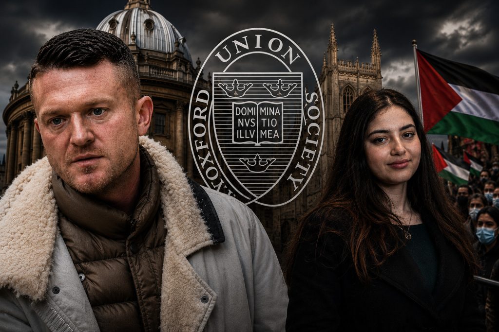 En fin de compte, l&rsquo;Oxford Union a donné à Tommy Robinson exactement ce qu&rsquo;il voulait